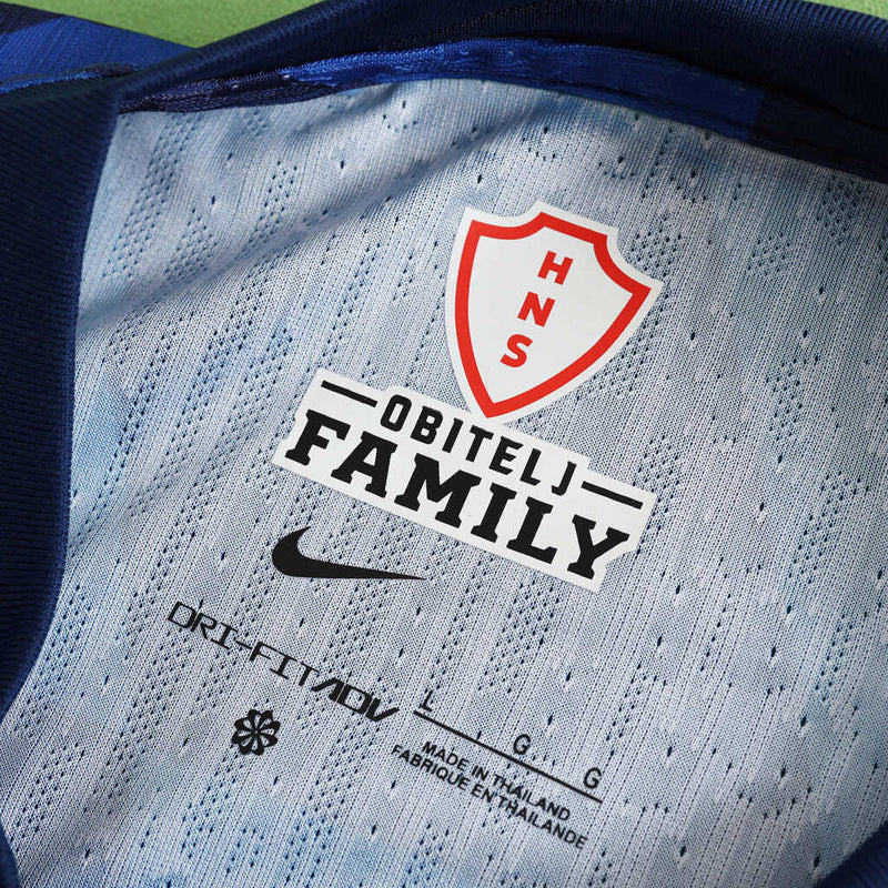 Camiseta de jugador de la selección nacional de Croacia (visitante II 24/25) para hombre - Azul