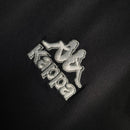Camiseta retro de aficionado Kappa para hombre de la Juventus 95/97 (tercera equipación) - Negra
