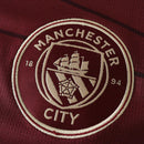 Camiseta y pantalón corto Manchester Third Third III 24/25 para niños - Morado