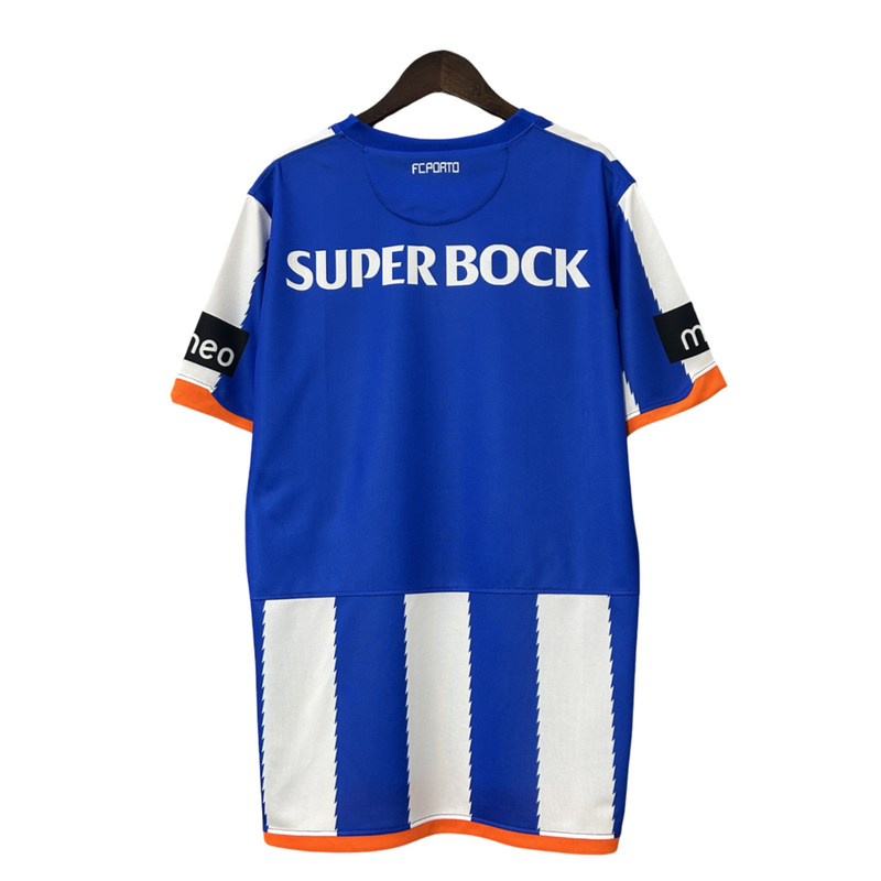 Camiseta retro de local del Porto I 10/11 para hombre - Azul y blanco