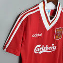 Camiseta retro local del Liverpool 1995-96 de Adidas para hombre - Roja