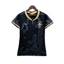 Camiseta Nike para mujer de la selección brasileña especial del noreste - Negra