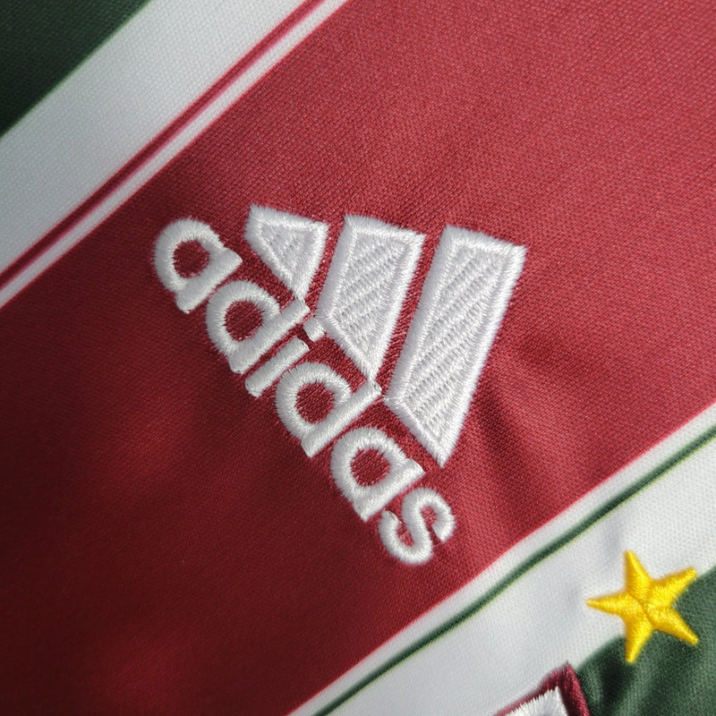 Camiseta Adidas Fan Fluminense Retro I 2012 Hombre - Tricolor