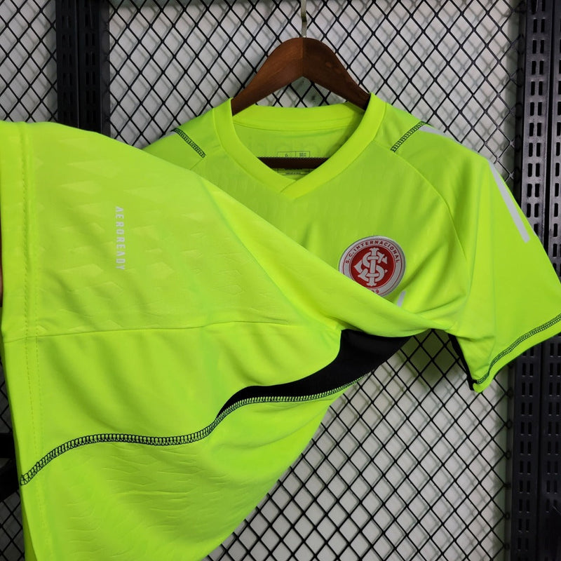 Camiseta de entrenamiento de portero internacional Adidas 23/24 para hombre - Amarilla