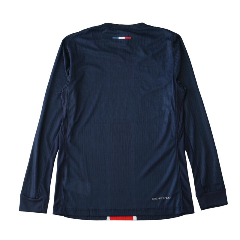 Camiseta de manga larga de jugador del PSG Home 24/25 para hombre - Azul