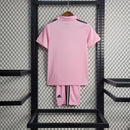 Camiseta de entrenamiento y pantalón corto infantil Miami 23/24 - Rosa