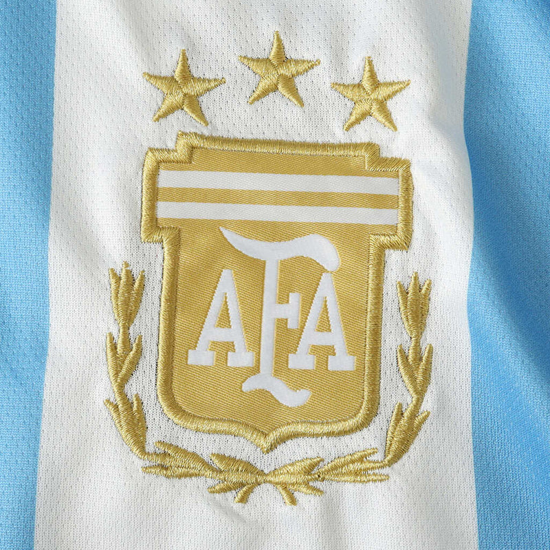 Camiseta de local de la selección argentina 2024/25 para hombre - Azul y blanco