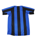 Camiseta de aficionado del Inter de Milán Retro I Home 04/05 para hombre - Negro y azul