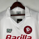Camiseta retro de visitante de la Roma II 90/91 para hombre - Blanca