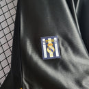 Camiseta retro de aficionado Adidas Real Madrid II 99/01 para hombre - Negra