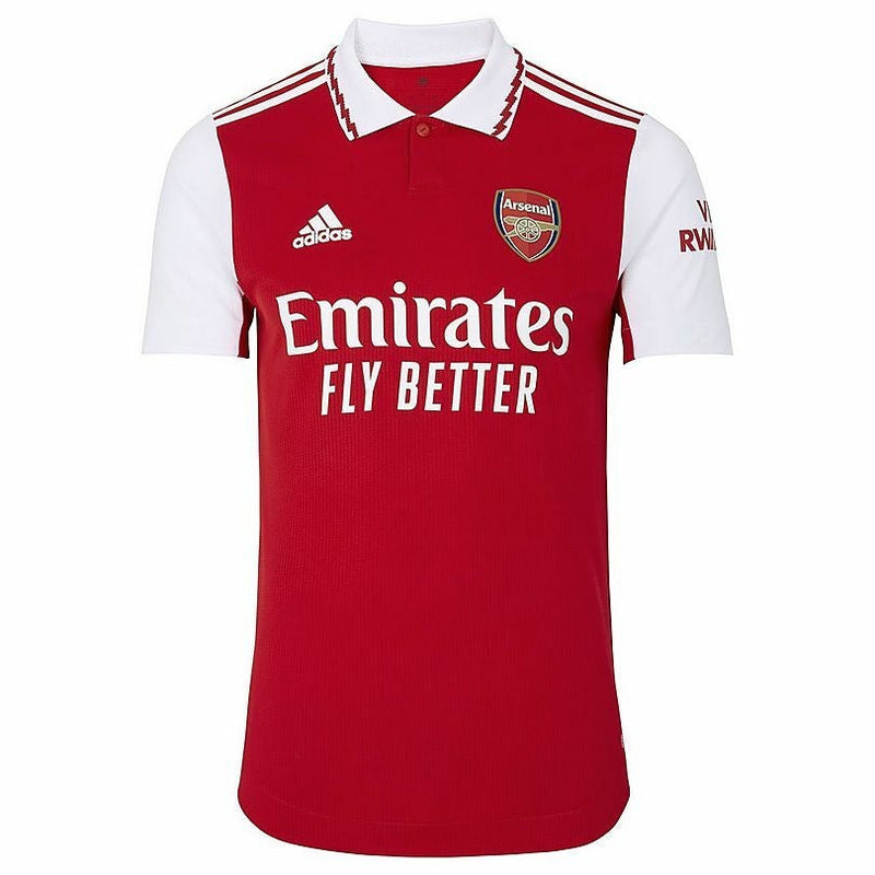 Camiseta Adidas de aficionado para hombre del Arsenal (local 22/23) - Roja y blanca