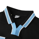 Camiseta retro de visitante II de la Lazio 98/99 para hombre - Negra