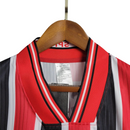 Camiseta de aficionado São Paulo Retro Reserva Segunda II 1997 Hombre Tricolor