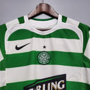 Camiseta retro local del Celtic I 05/06 Nike Fan para hombre - Verde y blanco