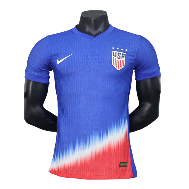 Camiseta de visitante II de la selección nacional de EE. UU. - 24/25 para hombre - Azul