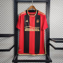 Camiseta Adidas Atlanta Home 23/24 para hombre - Rojo y negro