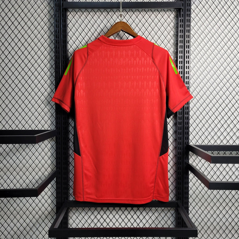 Camiseta Adidas Portero Universidad de Chile 23/24 Fan - Hombre - Rojo
