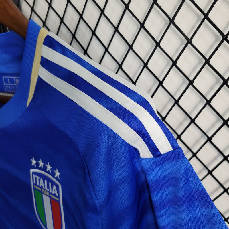 Camiseta de aficionado de la selección nacional italiana de Puma para hombre (local 23/24) - Azul