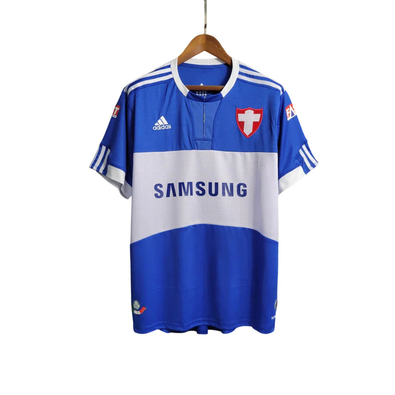 Palmeiras Retro II 2009 Adidas Fan Camiseta Hombres - Azul