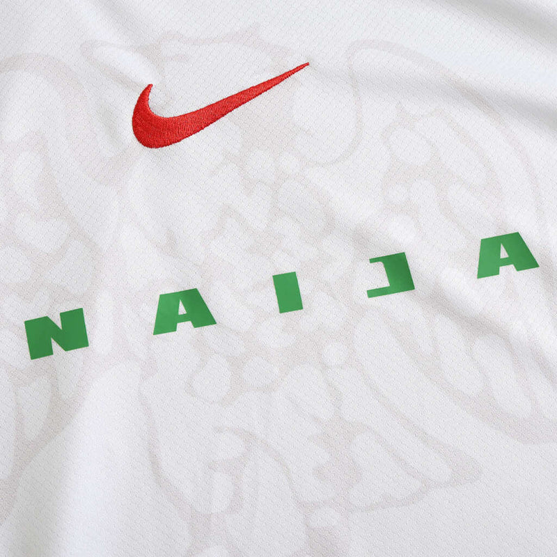Camiseta de aficionado de Nigeria Visitante II 24/25 para hombre - Blanca