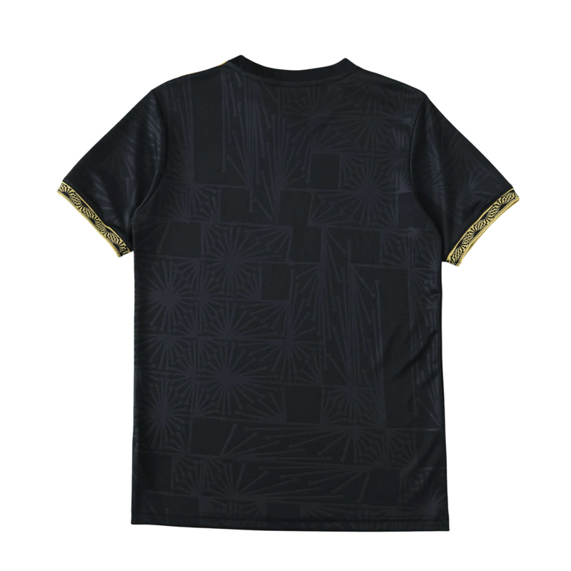 Camiseta de aficionado de México para hombre, color negro y dorado, para el Mundial 2025/26.