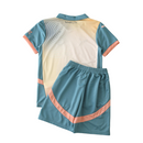 Camiseta y pantalón corto para niños del Manchester City Third 24/25 - Colorida