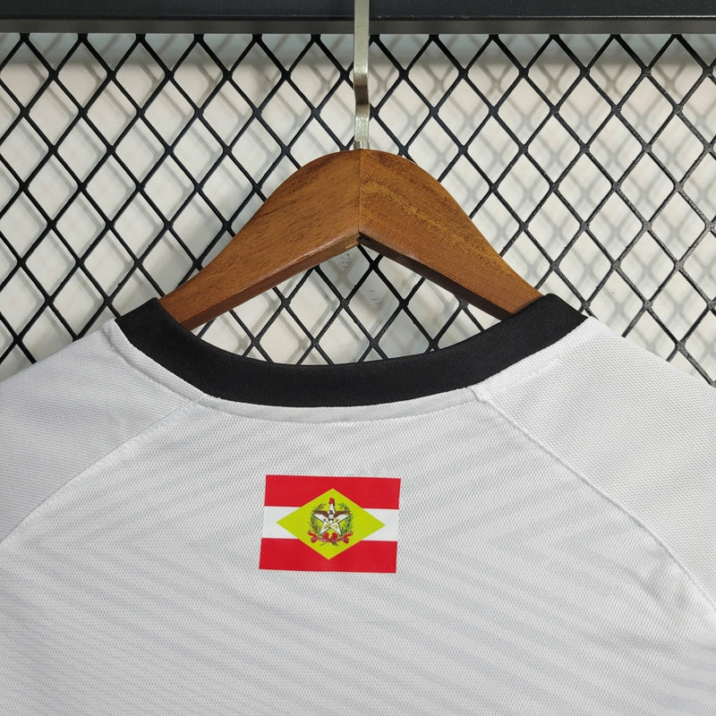 Camiseta de aficionado del Figueirense II 23/24 para hombre - Blanca y negra