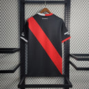 Camiseta Adidas River Plate III 23/24 para hombre - Negra y roja