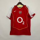 Camiseta Nike retro para aficionado del Arsenal I 04/05 para hombre - Roja