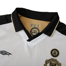 Camiseta retro de doble cara del Manchester United 100 años 01/02 para hombre - Blanca