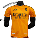 LISTO PARA ENTREGA Camiseta de jugador masculino reserva 24/25 del Real Madrid - Naranja