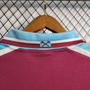 Camiseta retro Fila para hombre del West Ham 99/01 - Borgoña