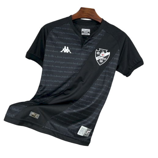 Camiseta de aficionado del Vasco da Gama Black Wednesday IIII 2024/25 para hombre - Negra