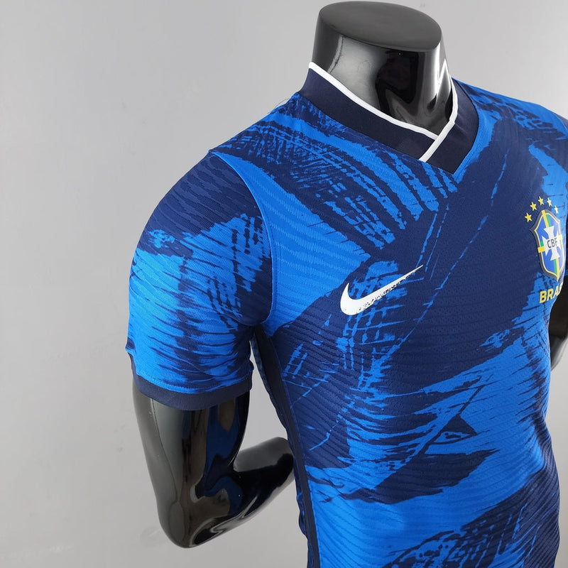 Camiseta Nike de jugador de la selección brasileña edición especial para hombre - Azul