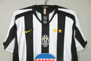 Camiseta retro local de la Juventus I 05/06 Nike Fan para hombre - Blanco y negro