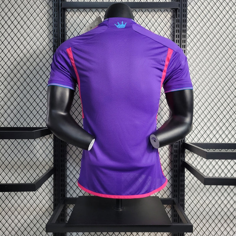 Camiseta Adidas Charlotte Home 23/24 para hombre - Morada