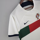 Camiseta Nike de visitante de la selección nacional de Portugal 22/23 para hombre - Blanco roto