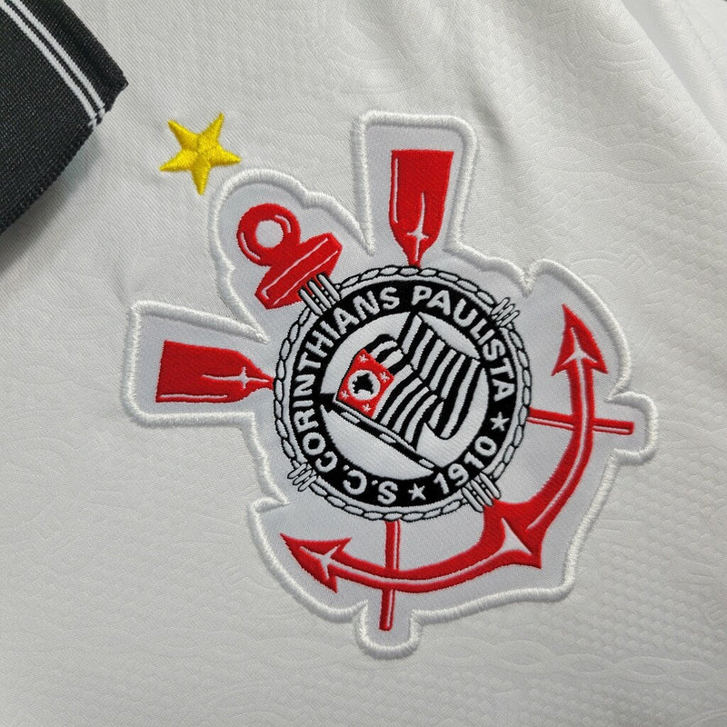 Camiseta retro local del Corinthians 1997/1998