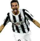 Camiseta Nike retro de la Juventus I 2011 para hombre (blanco y negro)