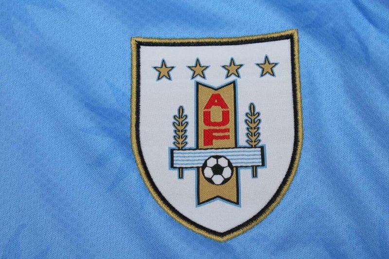 Camiseta retro local de la selección uruguaya 2010 para hombre - Azul