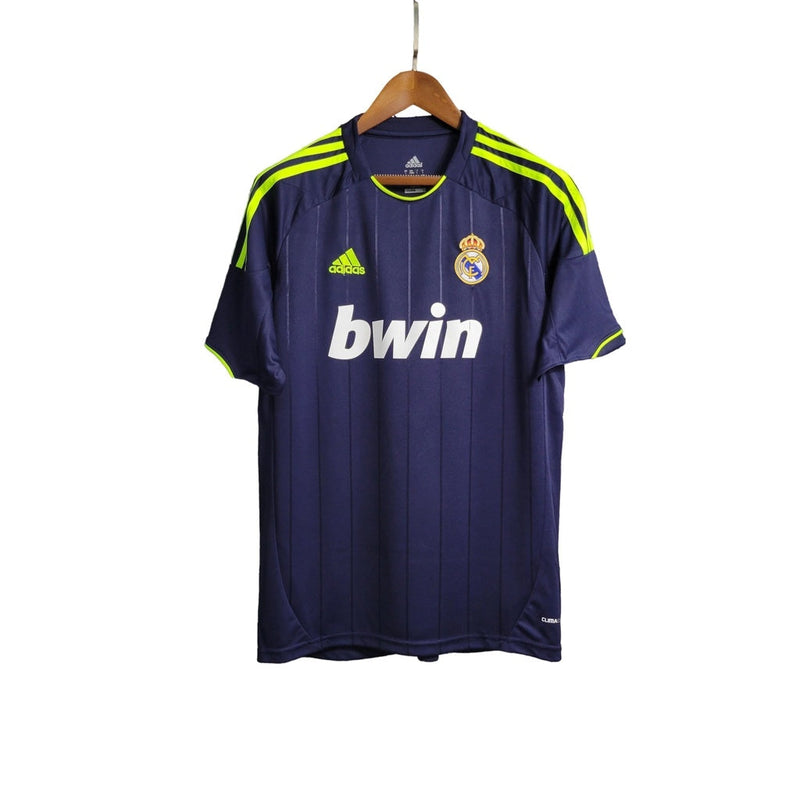 Camiseta retro Adidas del Real Madrid III para hombre 12/13 - Azul marino