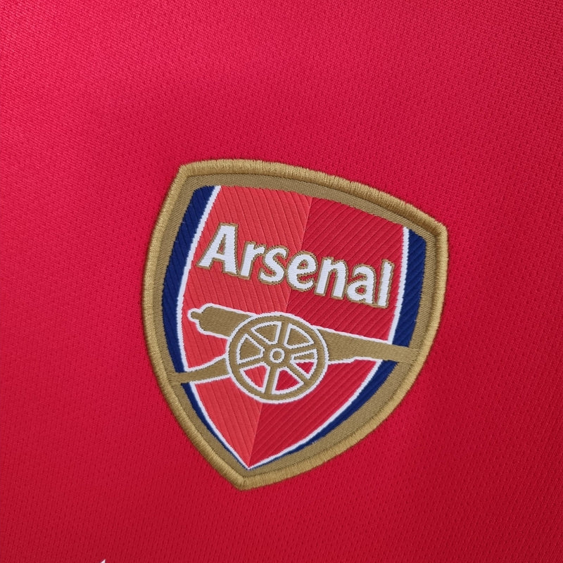 Camiseta Adidas de aficionado para hombre del Arsenal (local 22/23) - Roja y blanca