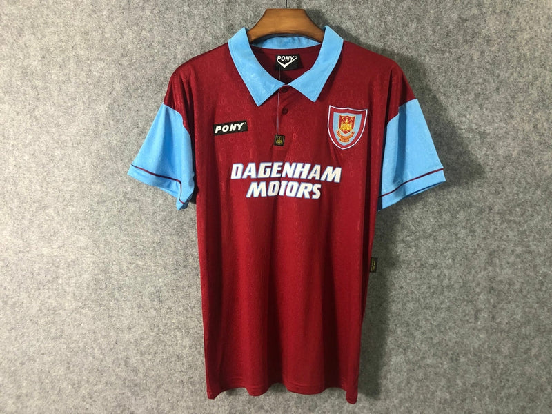 Camiseta West Ham Centenary I Retro 95 Fan Fila para hombre - Borgoña