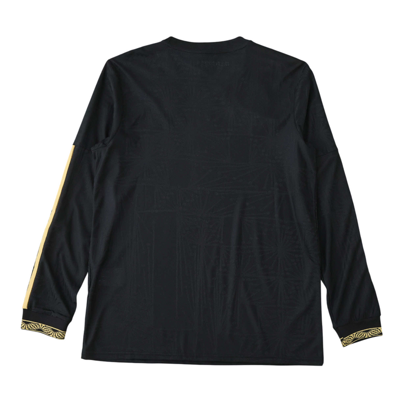 Camiseta de manga larga para hombre de la Copa América 2025/26 de México - Negro y dorado