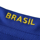 Camiseta retro de visitante de la selección nacional de Brasil 2006 de Nike para hombre II - Azul