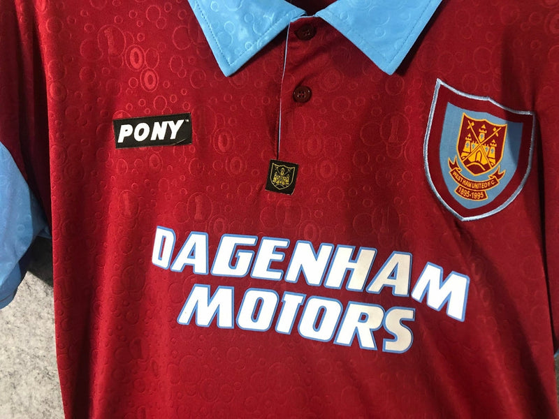 Camiseta West Ham Centenary I Retro 95 Fan Fila para hombre - Borgoña