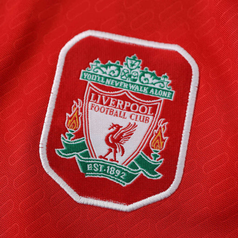 Camiseta retro de local del Liverpool 05/06 para hombre - Roja