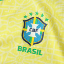 Camiseta Local de la Selección Nacional de Brasil I - 24/25 Jugador Masculino - Amarilla