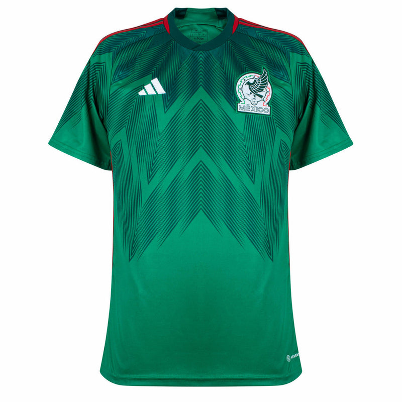 Camiseta Adidas de local de la selección nacional de México 22/23 para hombre - Verde