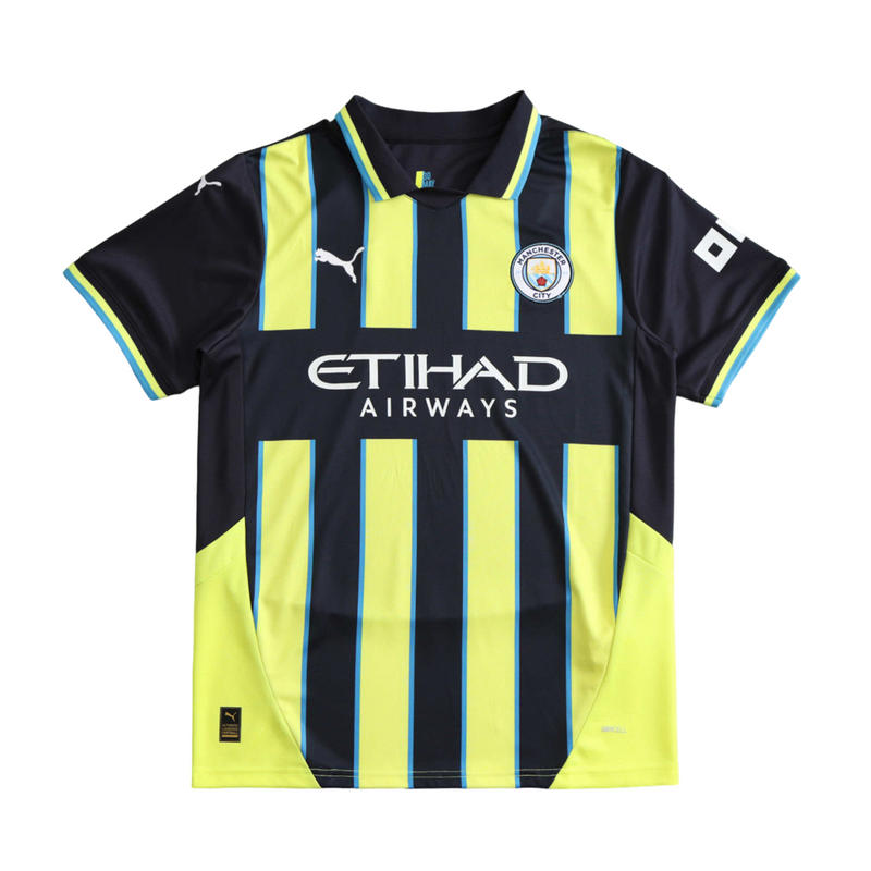 Camiseta de visitante del Manchester City - Reserva II 24/25 - Camiseta de aficionado para hombre - Verde